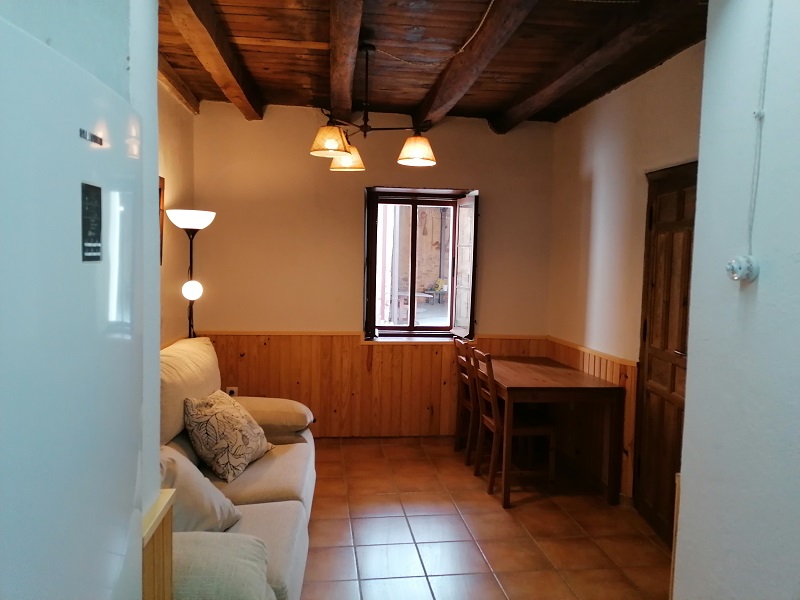 Salón-Comedor de La casa del Valle Tera