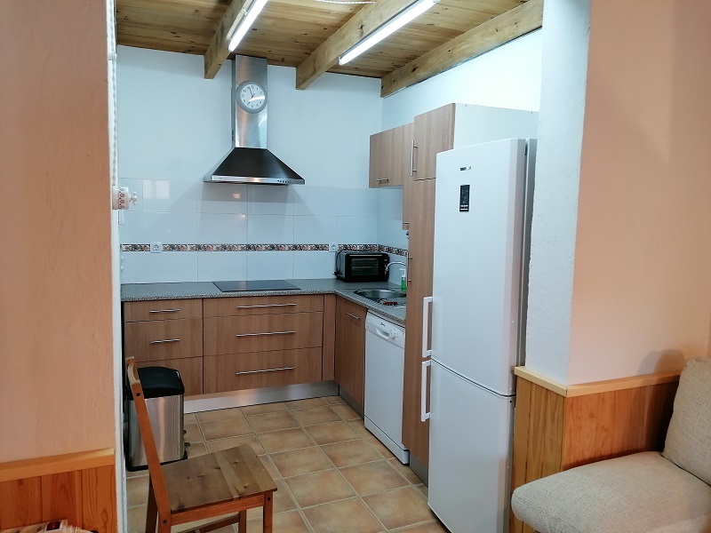 Cocina de La casa del Valle Tera